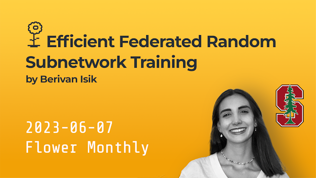 Efficient Federated Random Subnetwork Training