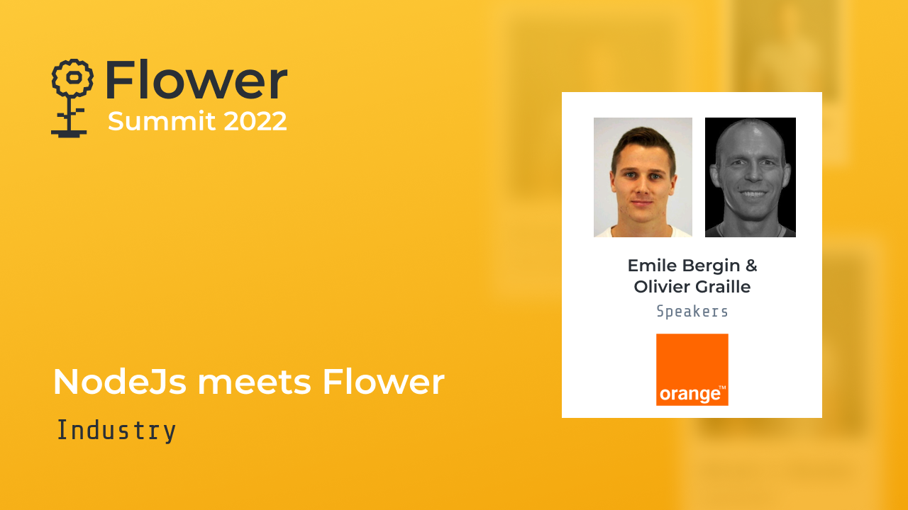 Speaker Affiliations: Orange