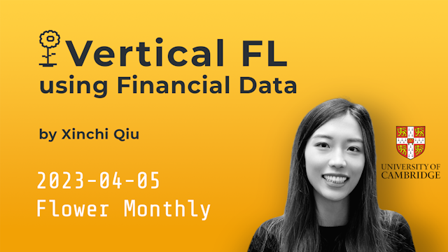 Vertical Federated Learning using Financial Data